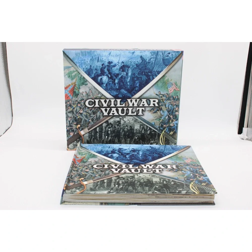 Civil War Vault: The War Between the States Whitman Publishing Hardcover &‎ case